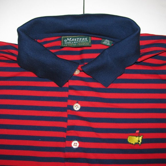 Masters Collection Mens LARGE Short Sleeve Golf Polo - Picture 3 of 8
